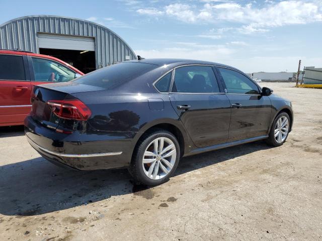 1VWLA7A3XKC005751 - 2019 VOLKSWAGEN PASSAT WOLFSBURG BLACK photo 3