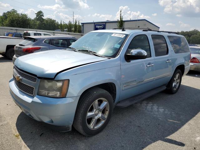 1GNSKKE32BR250721 - 2011 CHEVROLET SUBURBAN K1500 LTZ BLUE photo 1