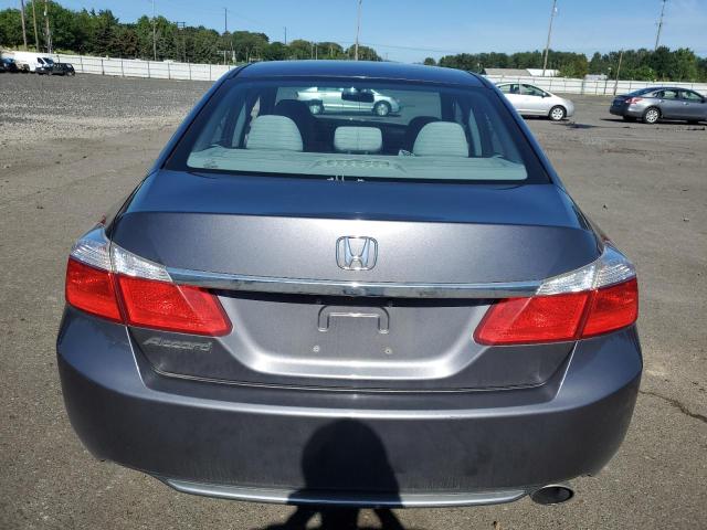 1HGCR2F38DA110148 - 2013 HONDA ACCORD LX GRAY photo 6