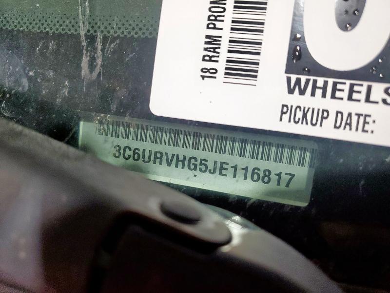 3C6URVHG5JE116817 - 2018 RAM PROMASTER 3500 HIGH თეთრი ფოტო 13