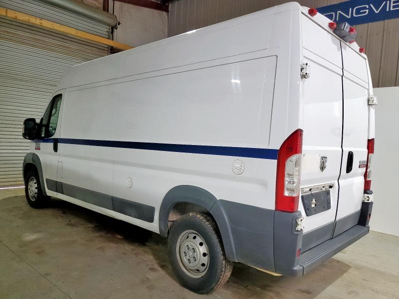 3C6URVHG5JE116817 - 2018 RAM PROMASTER 3500 HIGH თეთრი ფოტო 2