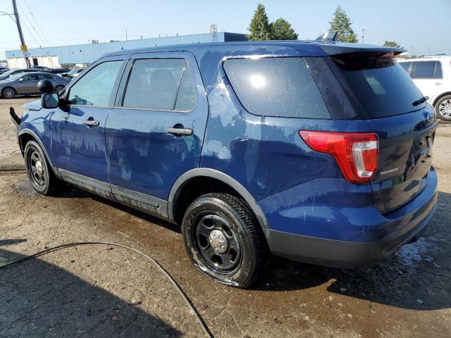 1FM5K8AR5GGC08092 - 2016 FORD EXPLORER POLICE INTERCEPTOR BLUE photo 2