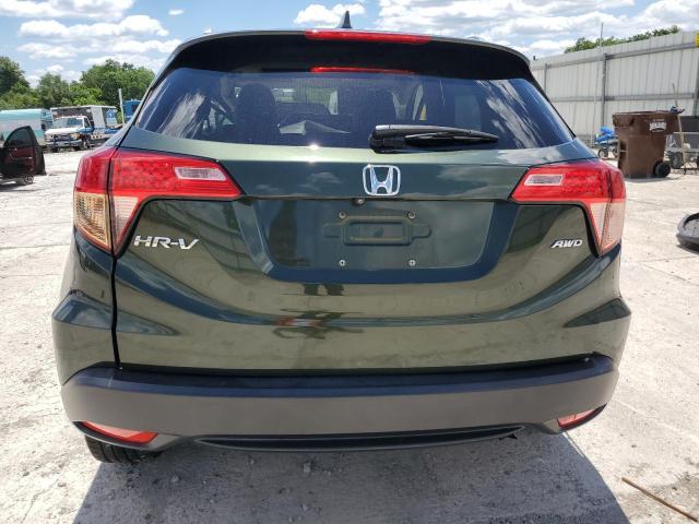 3CZRU6H73GM734469 - 2016 HONDA HR-V EXL GREEN photo 6