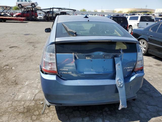 JTDKB20U053093612 - 2005 TOYOTA PRIUS BLUE photo 6