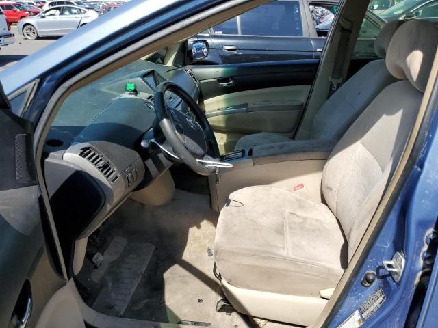 JTDKB20U053093612 - 2005 TOYOTA PRIUS BLUE photo 7