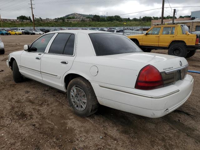 2MEFM74V27X620064 - 2007 MERCURY GRAND MARQ GS WHITE photo 2