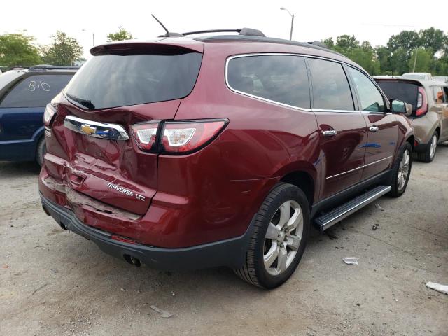 1GNKRJKD8GJ208093 - 2016 CHEVROLET TRAVERSE LTZ BURGUNDY photo 3