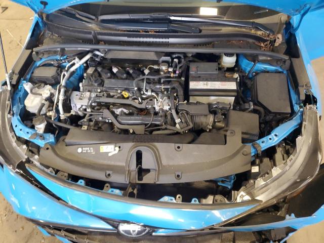 JTND4MBE2M3119187 - 2021 TOYOTA COROLLA SE BLUE photo 11