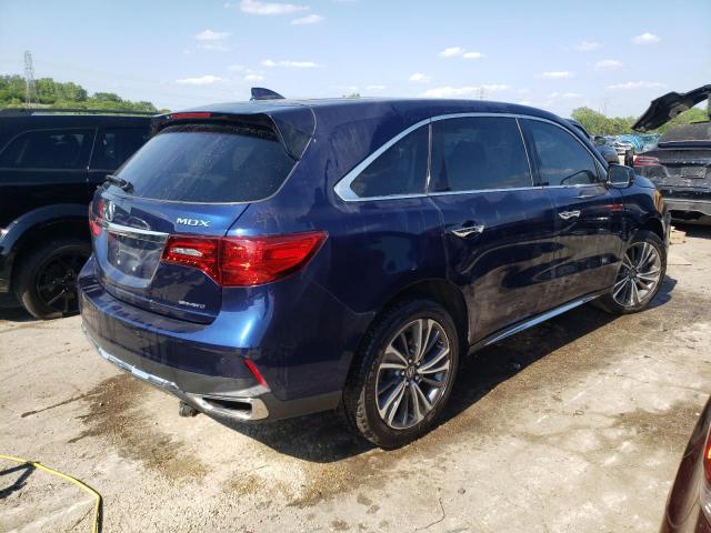 5J8YD4H55LL020635 - 2020 ACURA MDX TECHNOLOGY BLUE photo 3