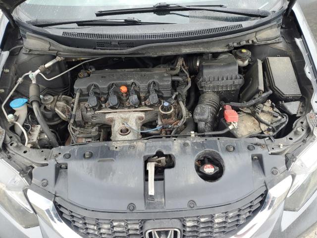 2HGFB2F94DH535325 - 2013 HONDA CIVIC EXL ნაცრისფერი ფოტო 11