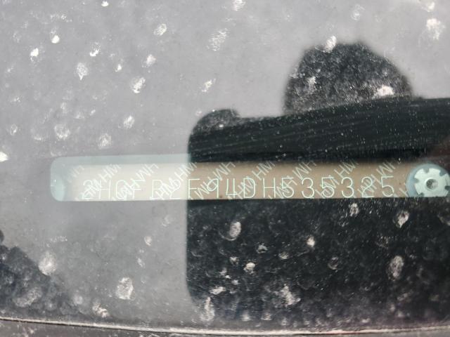 2HGFB2F94DH535325 - 2013 HONDA CIVIC EXL ნაცრისფერი ფოტო 12