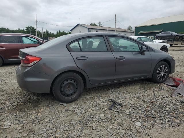 2HGFB2F94DH535325 - 2013 HONDA CIVIC EXL ნაცრისფერი ფოტო 3