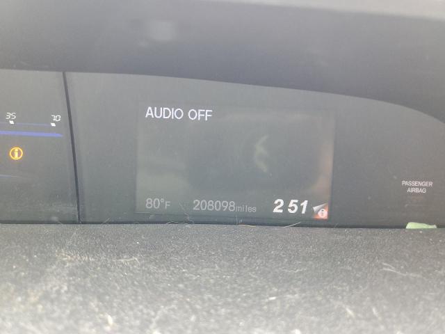 2HGFB2F94DH535325 - 2013 HONDA CIVIC EXL ნაცრისფერი ფოტო 9