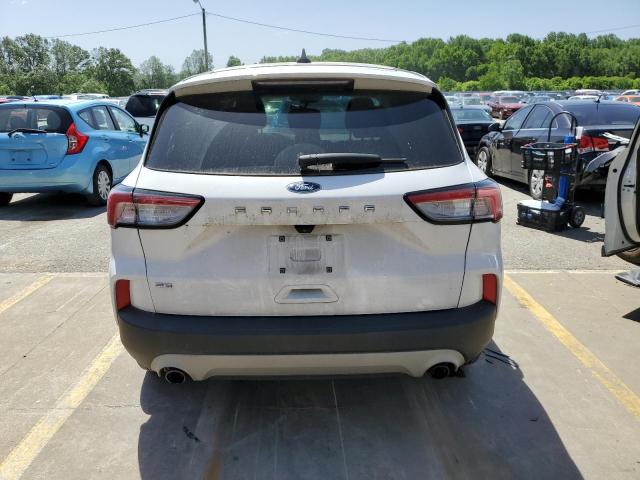 1FMCU0G60MUA10615 - 2021 FORD ESCAPE SE WHITE photo 6