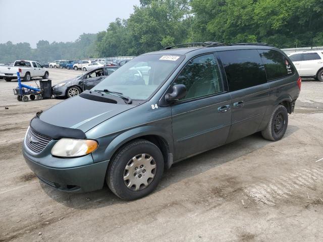 2C8GP24R43R304116 - 2003 CHRYSLER TOWN & COU GREEN photo 1