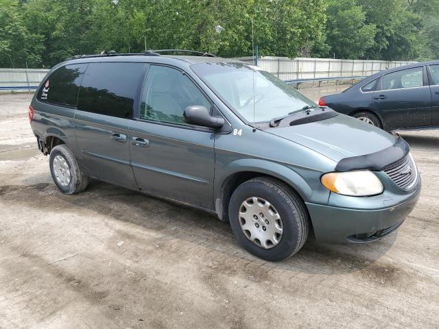2C8GP24R43R304116 - 2003 CHRYSLER TOWN & COU მწვანე ფოტო 4