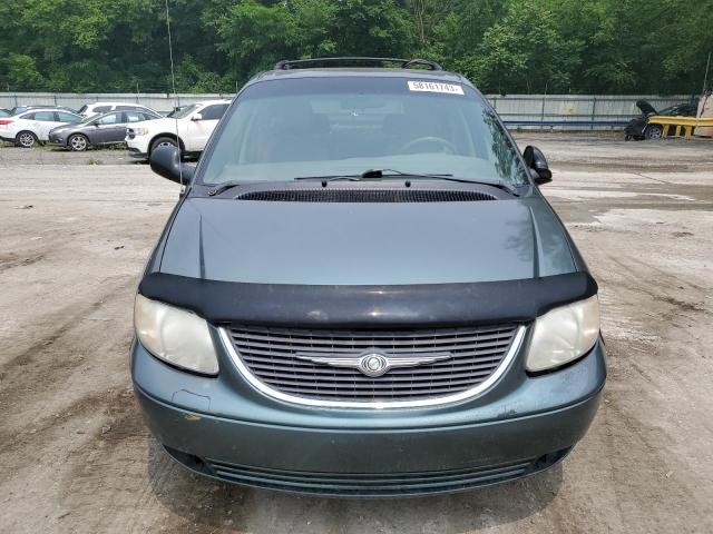 2C8GP24R43R304116 - 2003 CHRYSLER TOWN & COU GREEN photo 5