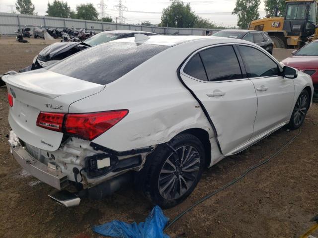 19UUB3F78JA005509 - 2018 ACURA TLX ADVANCE WHITE photo 3