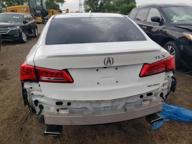 19UUB3F78JA005509 - 2018 ACURA TLX ADVANCE WHITE photo 6