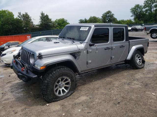 1C6JJTAG2LL211841 - 2020 JEEP GLADIATOR SPORT GRAY photo 1