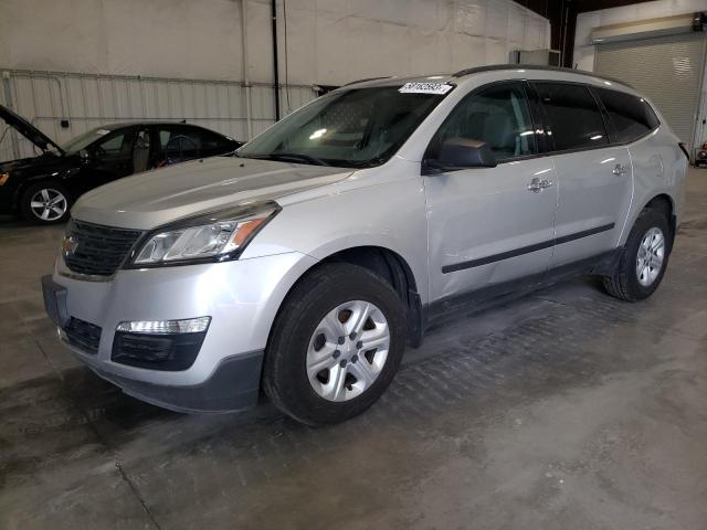 1GNKVFED2GJ319694 - 2016 CHEVROLET TRAVERSE LS SILVER photo 1