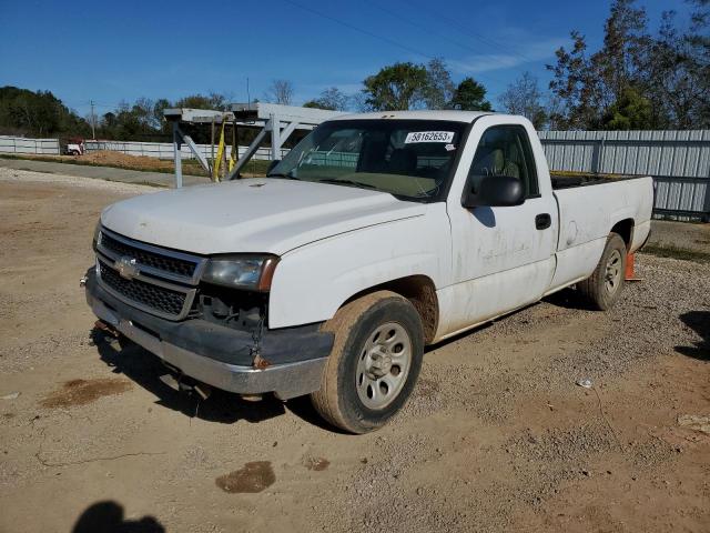 3GCEC14X56G271506 - 2006 CHEVROLET SILVERADO C1500 WHITE photo 2