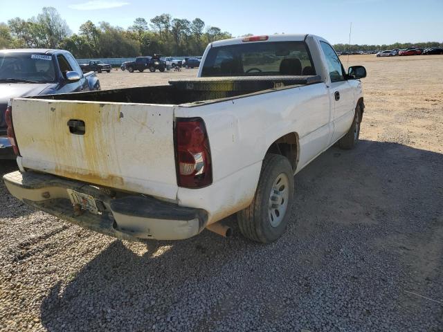 3GCEC14X56G271506 - 2006 CHEVROLET SILVERADO C1500 WHITE photo 4