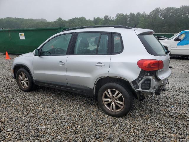 WVGBV7AX8HK011192 - 2017 VOLKSWAGEN TIGUAN S SILVER photo 2