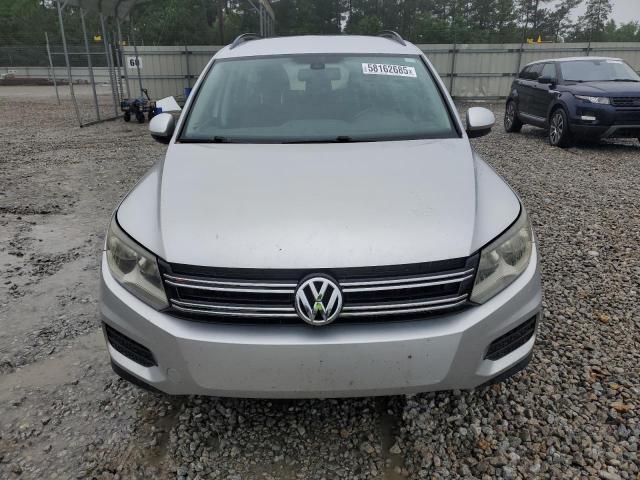 WVGBV7AX8HK011192 - 2017 VOLKSWAGEN TIGUAN S SILVER photo 5