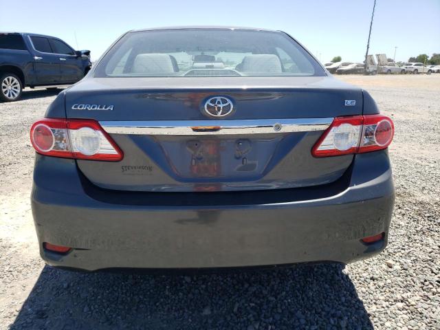 2T1BU4EE7BC699080 - 2011 TOYOTA COROLLA BASE GRAY photo 6