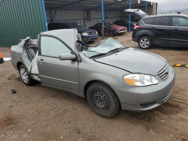 1NXBR32E04Z292400 - 2004 TOYOTA COROLLA CE GRAY photo 4