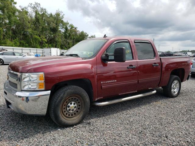 3GCPCSE02DG377795 - 2013 CHEVROLET SILVERADO C1500 LT BURGUNDY photo 1