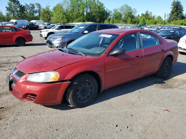 1B3EL46R25N697113 - 2005 DODGE STRATUS SXT BURGUNDY photo 1