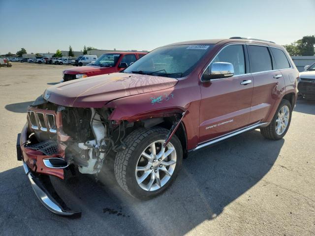 1C4RJFJTXFC152259 - 2015 JEEP GRAND CHER SUMMIT 勃艮第红 照片 1