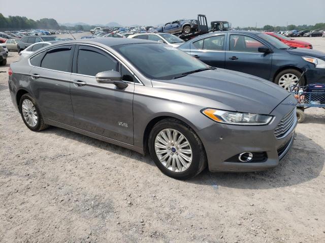 3FA6P0SU2DR332166 - 2013 FORD FUSION TITANIUM PHEV GRAY photo 4