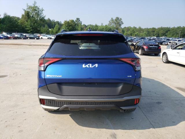 5XYK6CAF4PG068320 - 2023 KIA SPORTAGE X LINE BLUE photo 6