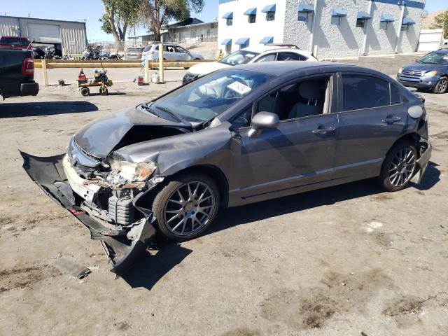 1HGFA15549L020606 - 2009 HONDA CIVIC LX GRAY photo 1