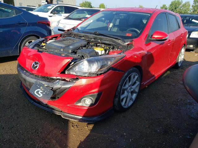 JM1BL1H35A1188398 - 2010 MAZDA SPEED 3 RED photo 1