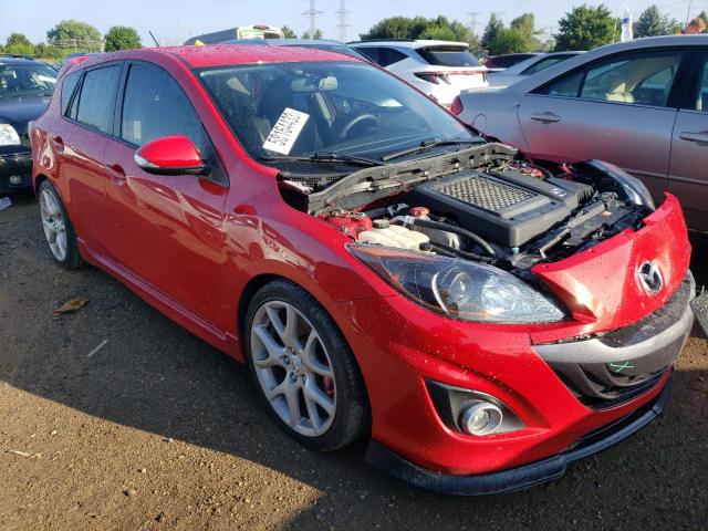 JM1BL1H35A1188398 - 2010 MAZDA SPEED 3 RED photo 4
