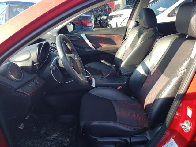 JM1BL1H35A1188398 - 2010 MAZDA SPEED 3 RED photo 7