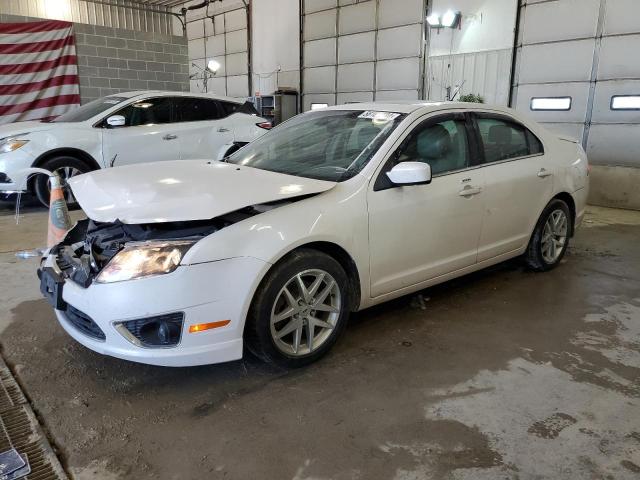 3FAHP0JA2CR348978 - 2012 FORD FUSION SEL WHITE photo 1