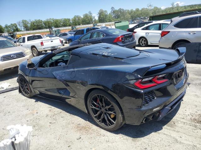 1G1YA2D45R5127361 - 2024 CHEVROLET CORVETTE STINGRAY 1LT BLACK photo 2