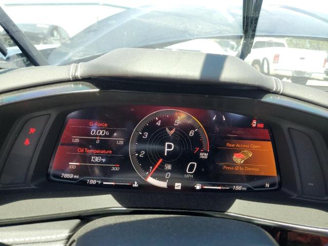 1G1YA2D45R5127361 - 2024 CHEVROLET CORVETTE STINGRAY 1LT BLACK photo 9