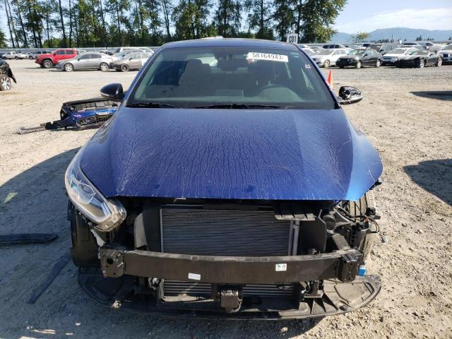 3KPF44AC7LE223677 - 2020 KIA FORTE GT BLUE photo 5