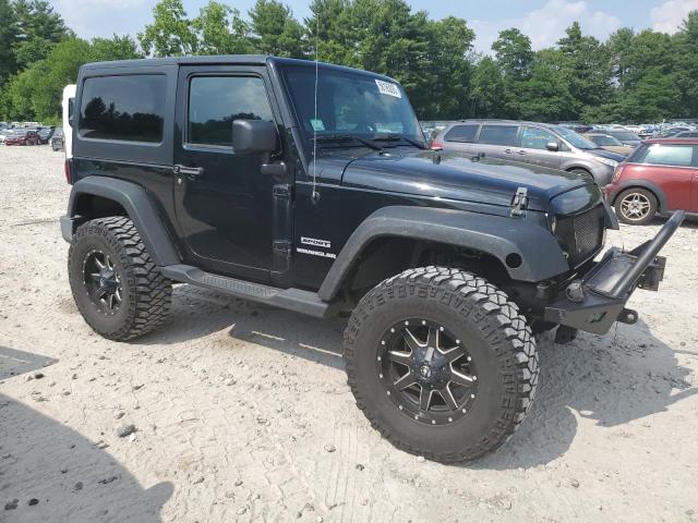 1C4AJWAG2DL532709 - 2013 JEEP WRANGLER SPORT BLACK photo 4