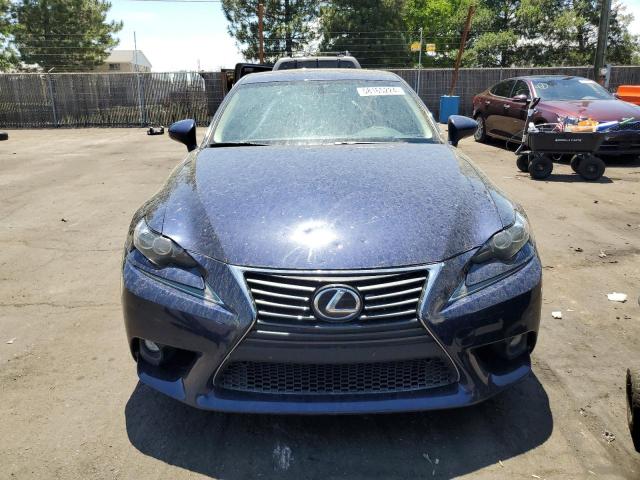 JTHCF1D22F5023464 - 2015 LEXUS IS 250 BLUE photo 5