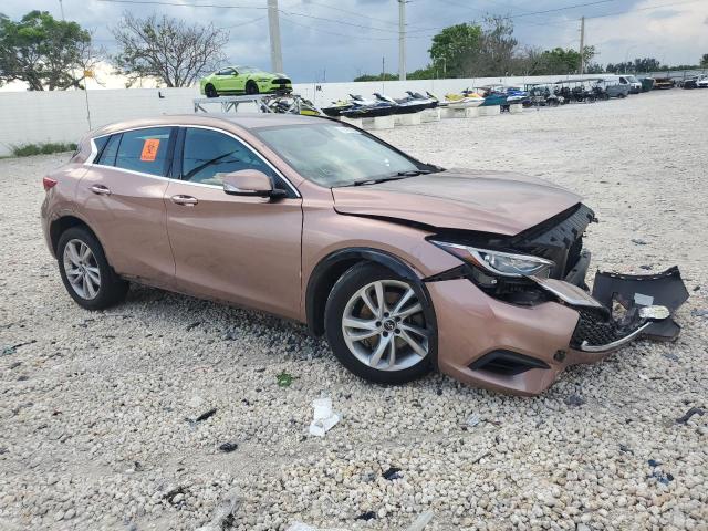 SJKCH5CP0HA025852 - 2017 INFINITI QX30 BASE PINK photo 4