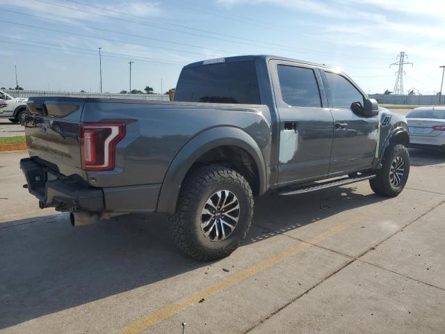 1FTFW1RG0LFB66552 - 2020 FORD F150 RAPTOR GRAY photo 3