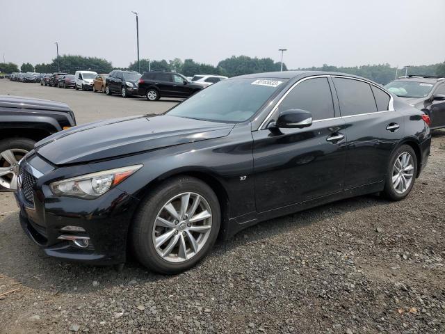 JN1BV7AR9EM702370 - 2014 INFINITI Q50 BASE BLACK photo 1