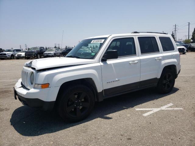 1C4NJPFBXDD208079 - 2013 JEEP PATRIOT LATITUDE WHITE photo 1